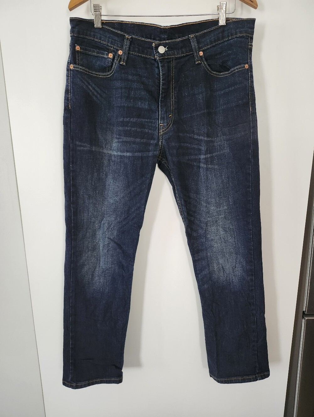Levi's 514 Men's Blue Jean Slim Fit Jeans Size 36x30